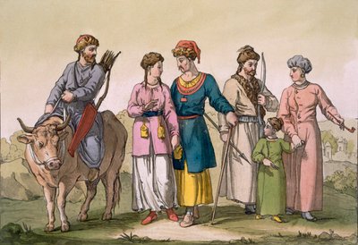 Taguri Tatars of the Crimea, from 